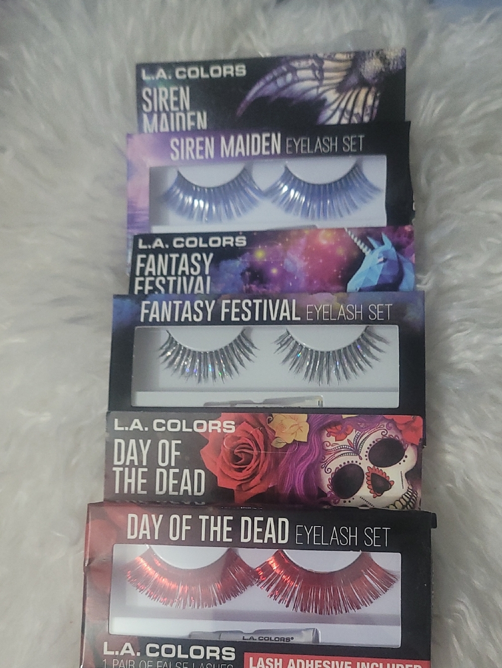 L.A. COLORS False Lashes Bundle Of 3 Sets